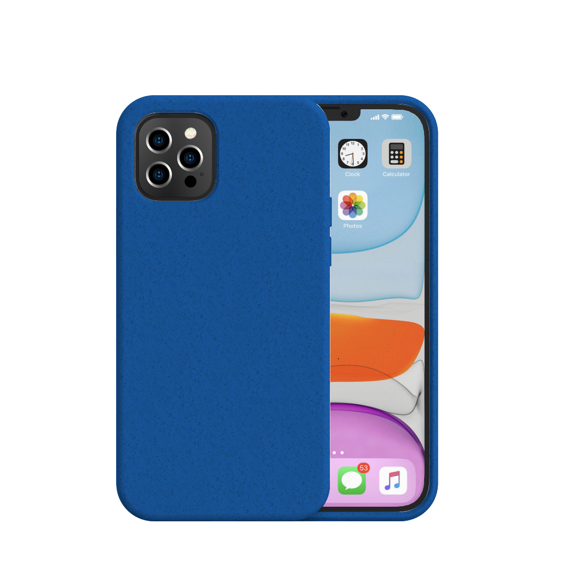 NEXT ONE ЕКО маска за iPhone 12 mini - плава