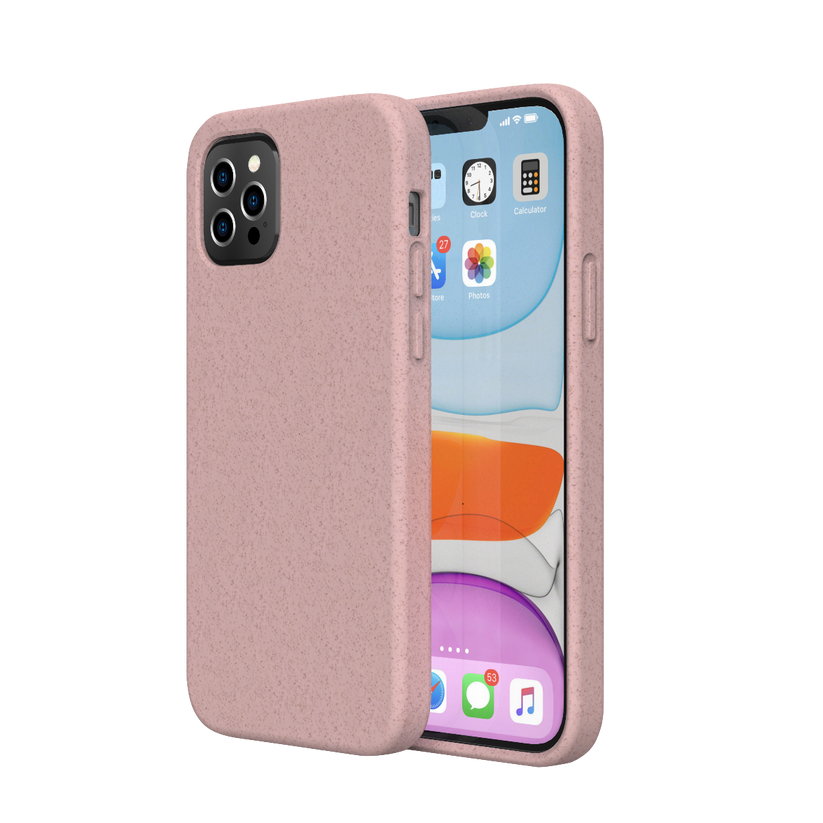 NEXT ONE ЕКО маска за iPhone 12 mini - розева