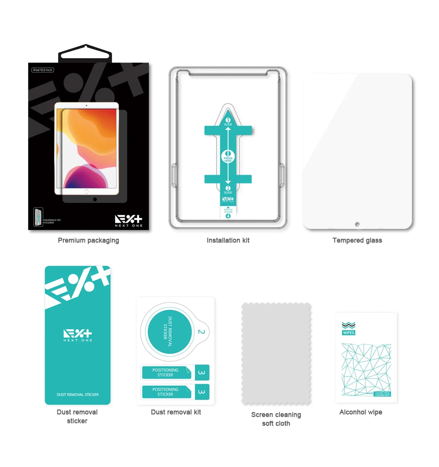 NextOne - Tempered Glass за iPad 10.2"