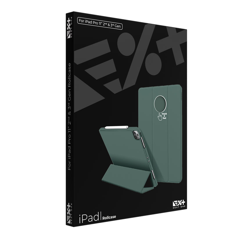 Next One Rollcase за iPad 11" - Leaf Green