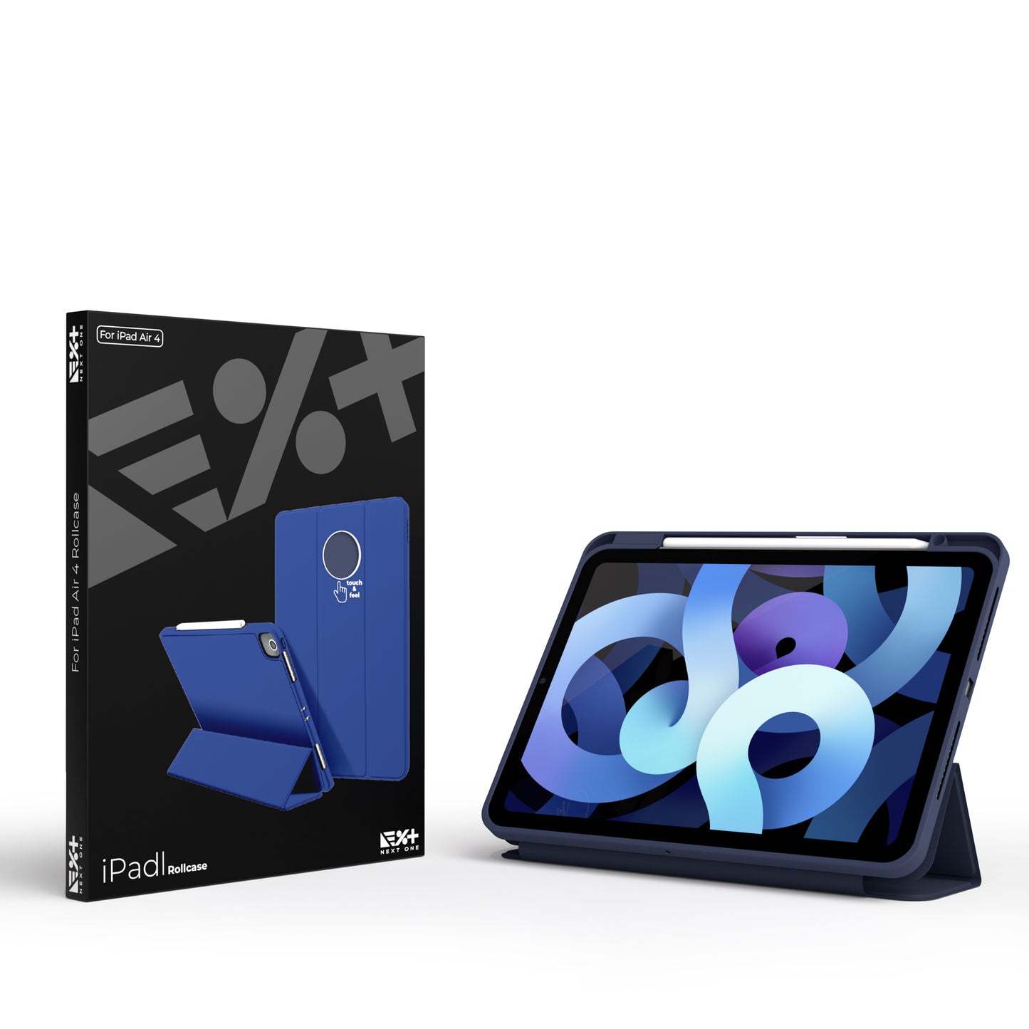 Next One Rollcase за iPad Air 4 - плава