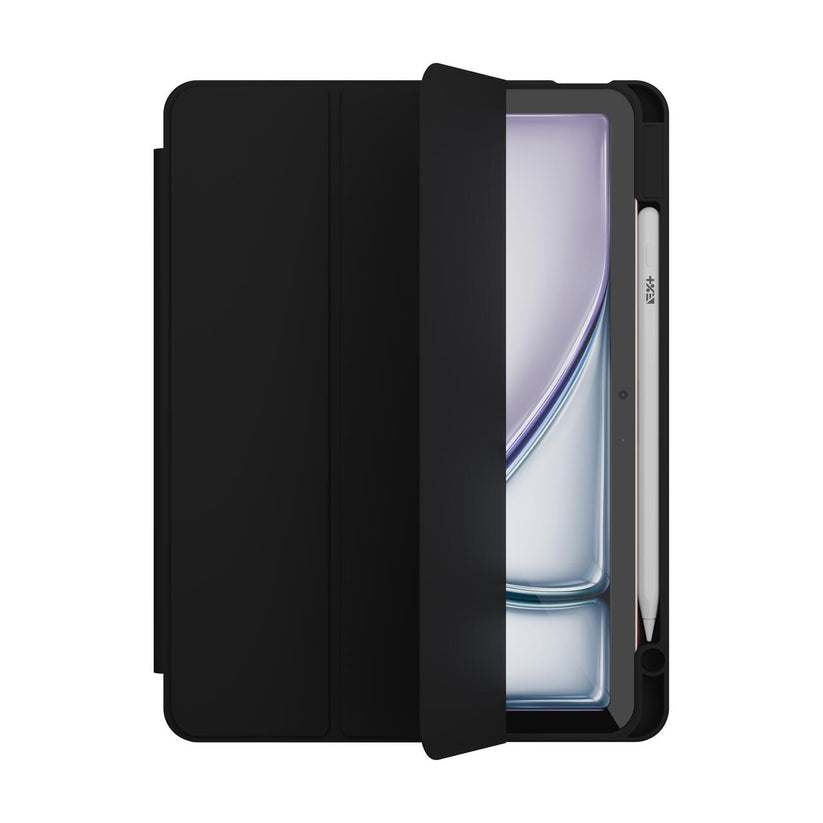 Husa de protectie Next One Rollcase pentru iPad Air 11" M2, cu suport pentru stilou, Negru