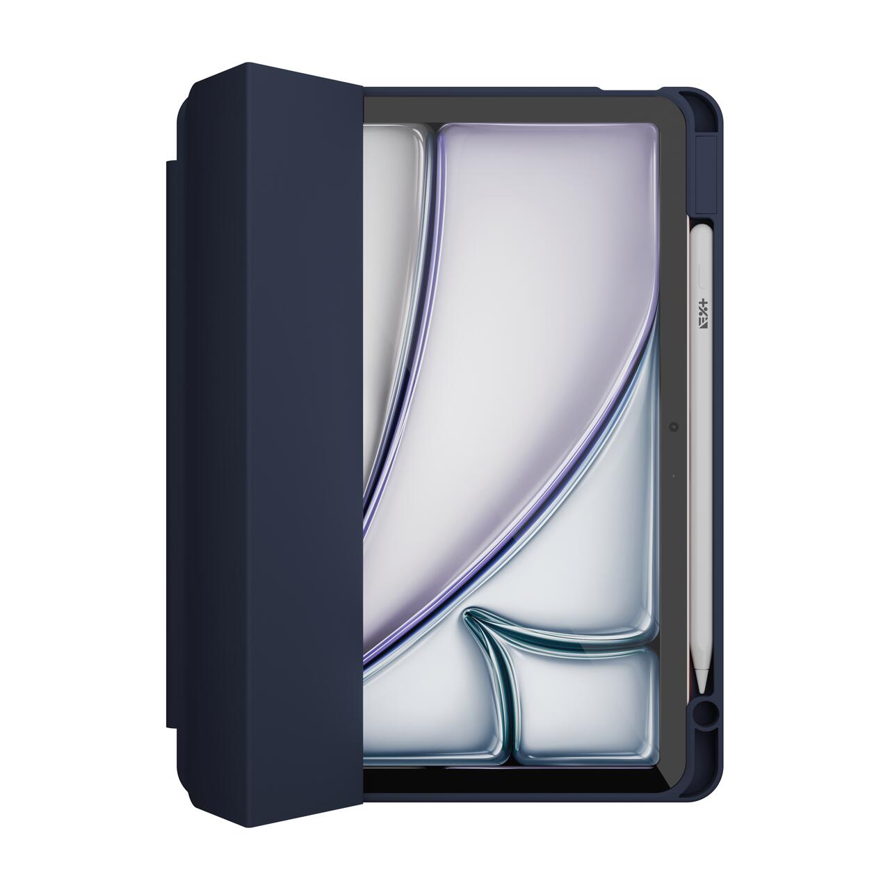 Husa de protectie Next One Rollcase pentru iPad Air 11" M2, cu suport pentru stilou, Albastru