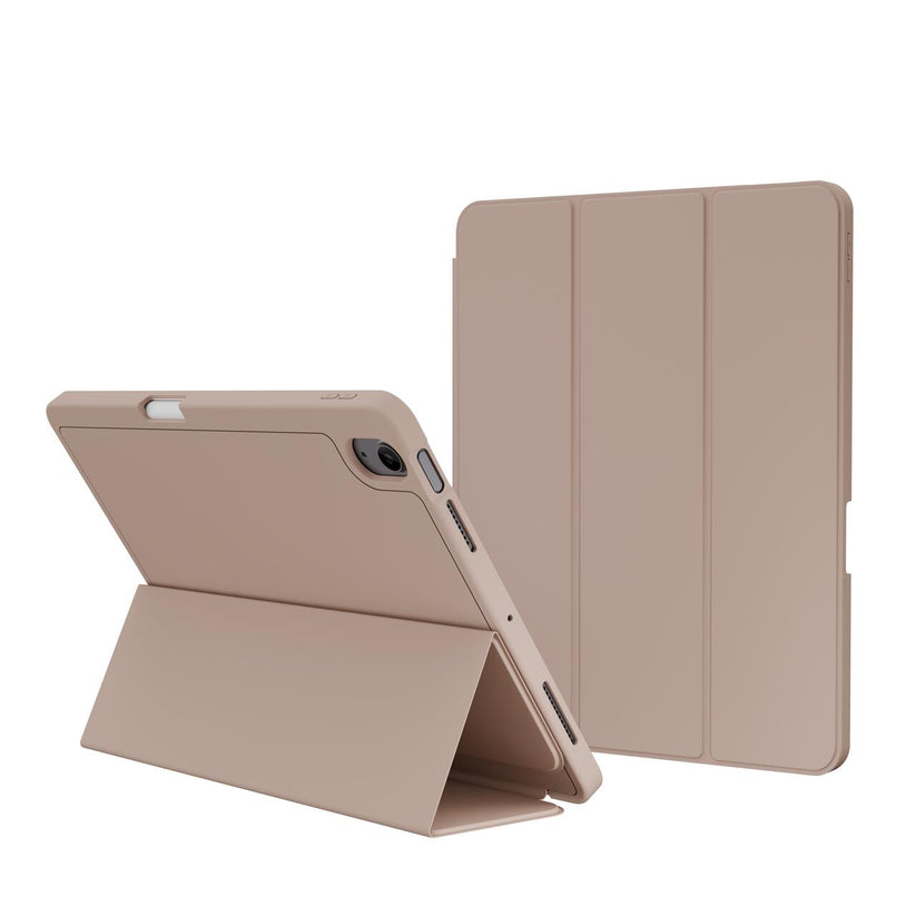 Husa de protectie Next One Rollcase pentru iPad Air 11" M2, cu suport pentru stilou, Roz