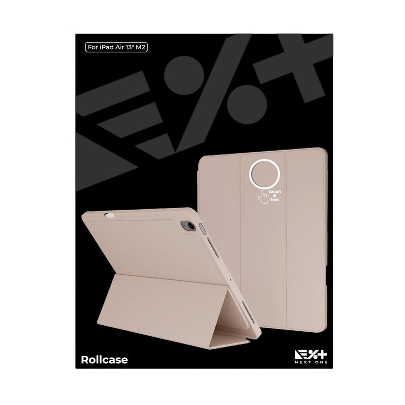 NEXT ONE PINK ROLLCASE FOR IPAD AIR 13"" M2