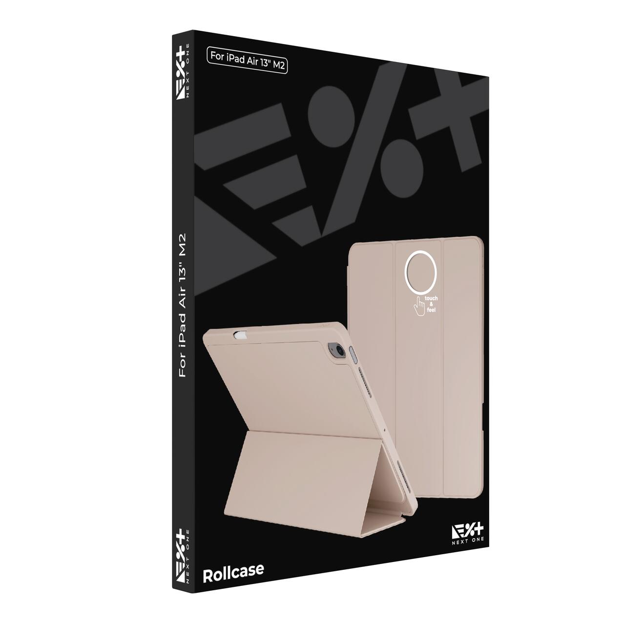 NEXT ONE PINK ROLLCASE FOR IPAD AIR 13"" M2