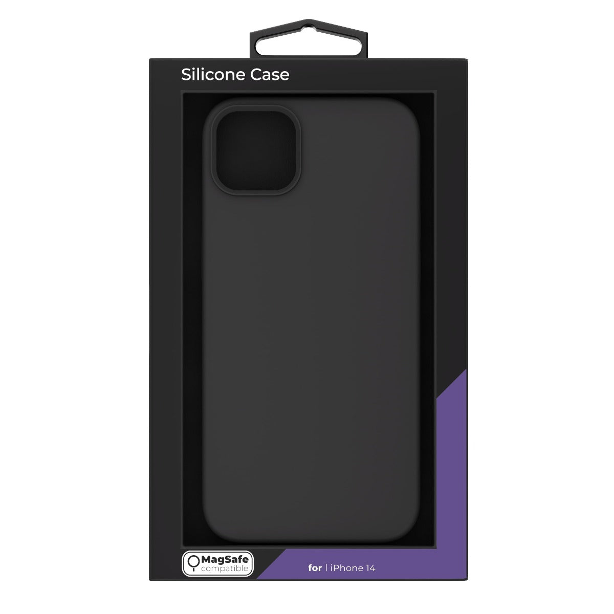 Next One MagSafe Silicone Case for iPhone 14 Max Black
