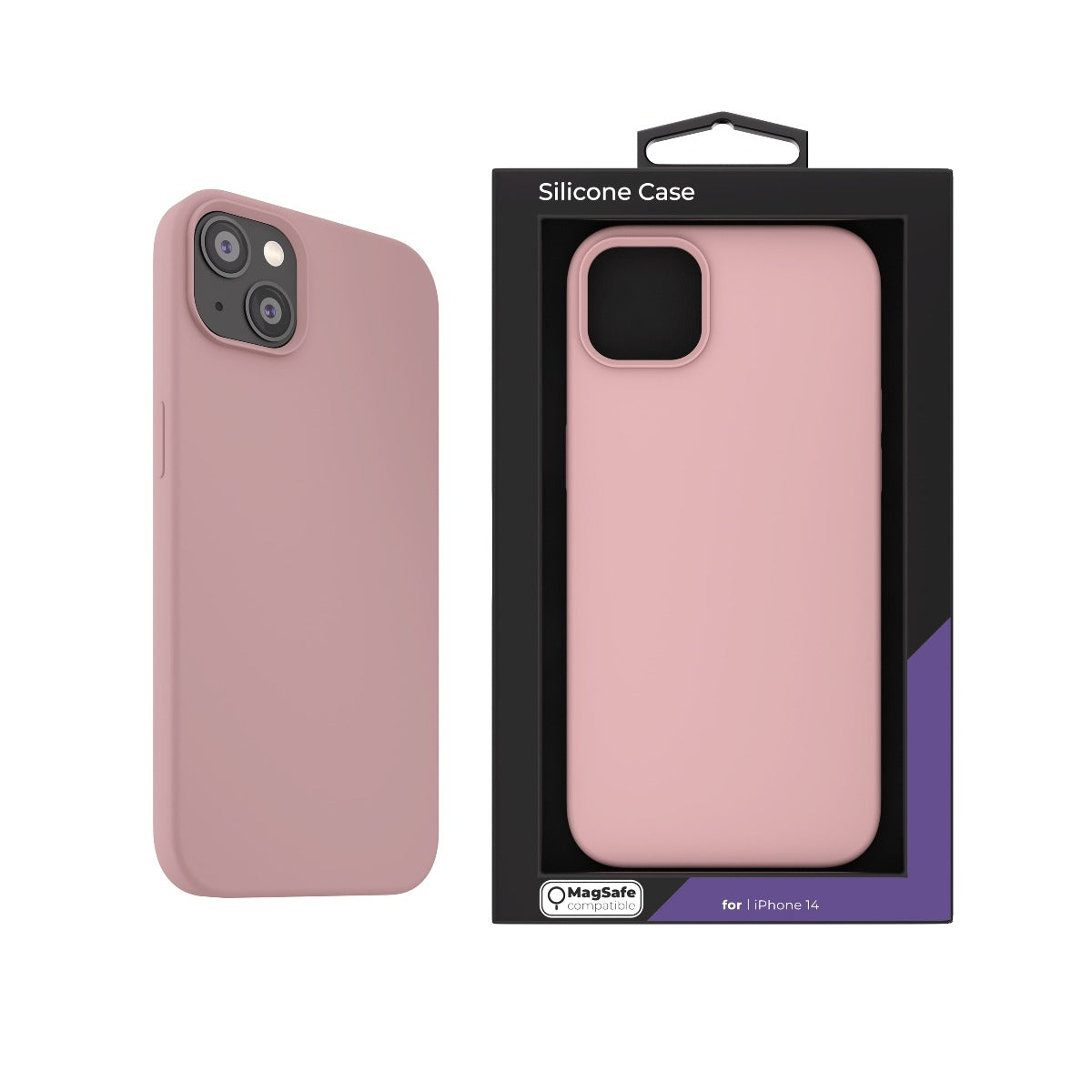 Next One MagSafe Silicone Case for iPhone 14 Max Ballet Pink