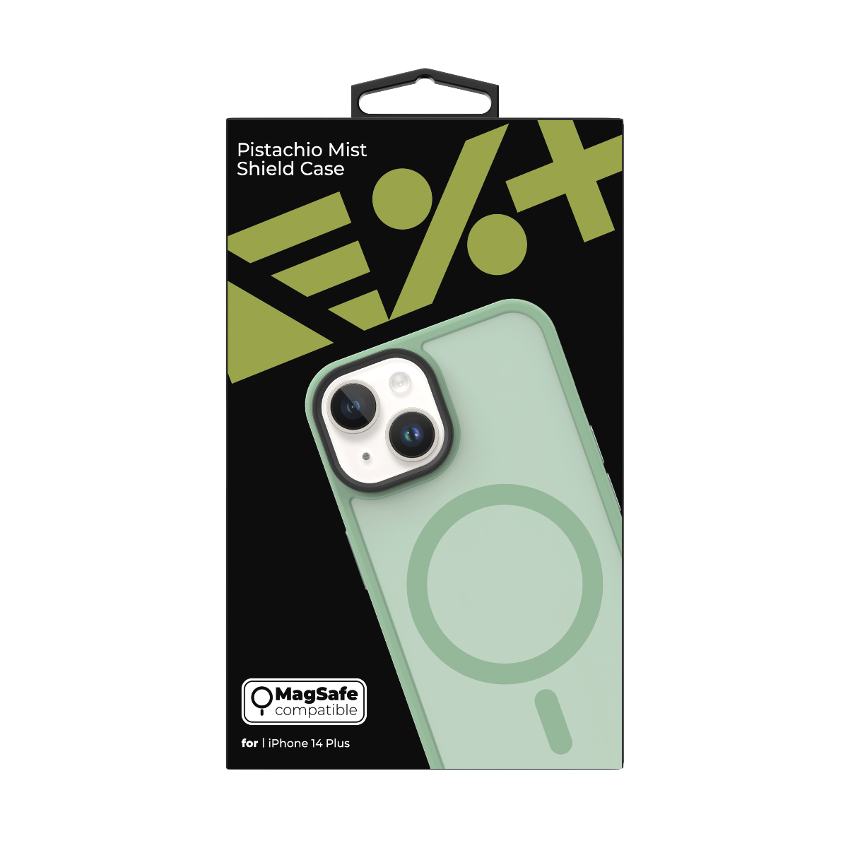NEXT ONE PISTACHIO MIST SHIELD CASE FOR IPHONE 14 PLUS | MAGSAFE COMPATIBLE