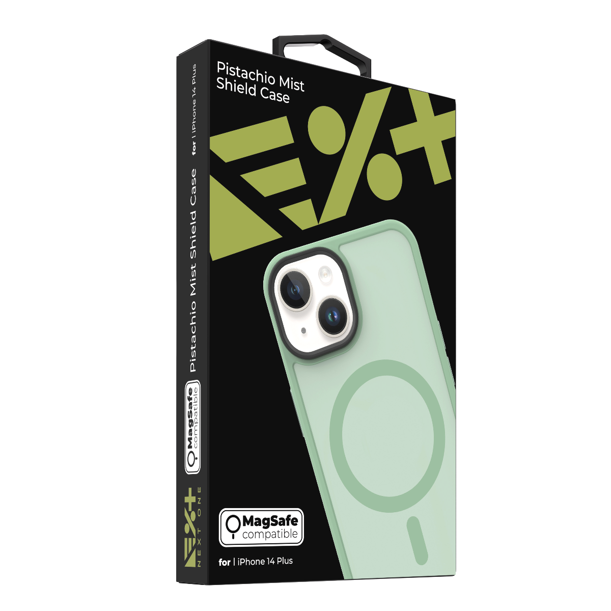 NEXT ONE PISTACHIO MIST SHIELD CASE FOR IPHONE 14 PLUS | MAGSAFE COMPATIBLE