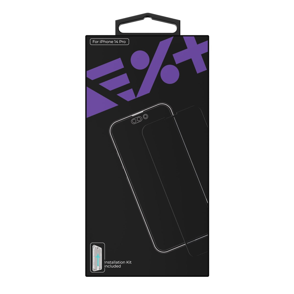 Next One All-rounder glass screen protector for iPhone 14 Pro