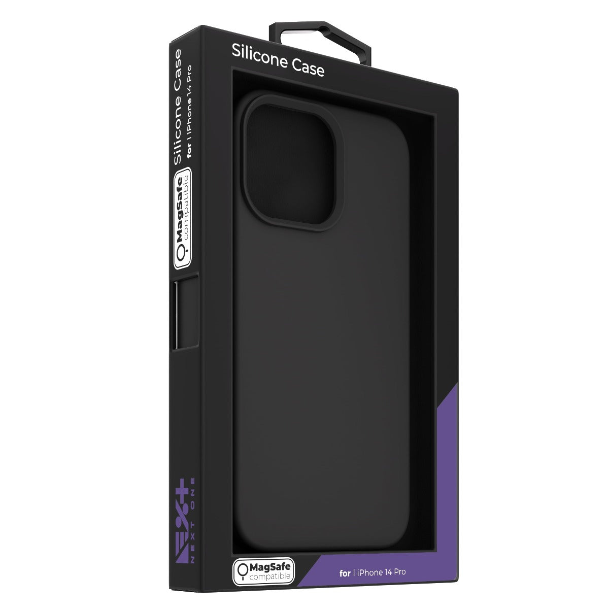 Next One MagSafe Silicone Case for iPhone 14 Pro Black