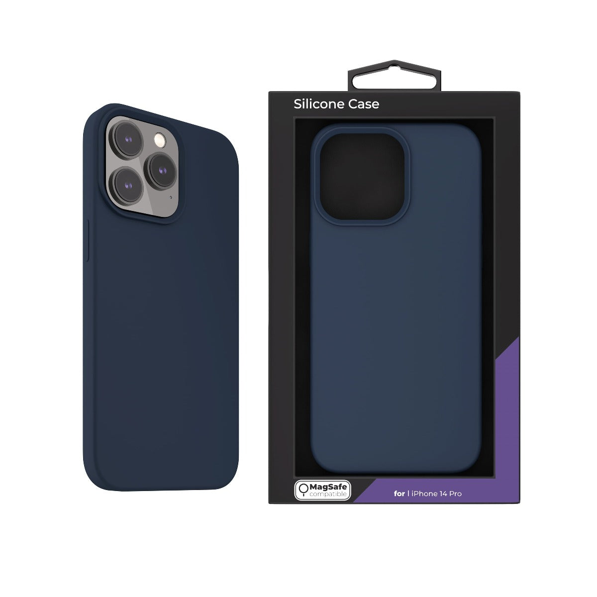 Next One MagSafe Silicone Case for iPhone 14 Pro Royal Blue