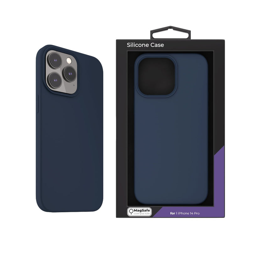 Next One MagSafe Silicone Case for iPhone 14 Pro Royal Blue