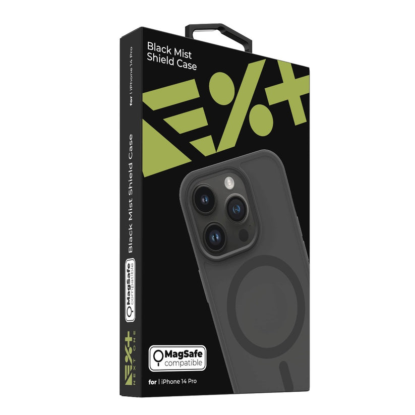 NEXT ONE BLACK MIST SHIELD CASE FOR IPHONE 14 PRO |MAGSAFE COMPATIBLE