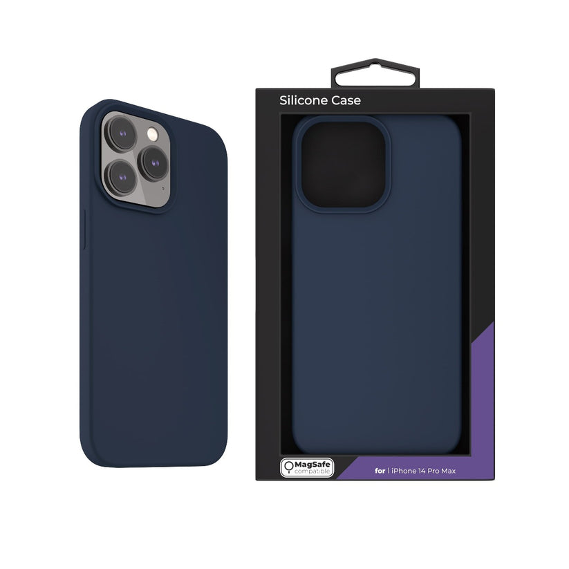 Next One MagSafe Silicone Case for iPhone 14 Pro Max Royal Blue