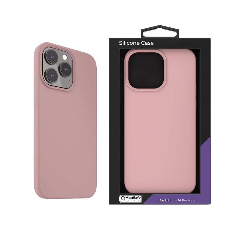 Next One MagSafe Silicone Case for iPhone 14 Pro Max Ballet Pink