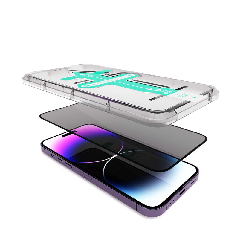 NEXT ONE ALL-ROUNDER PRIVACY GLASS SCREEN PROTECTOR FOR IPHONE 14 PRO MAX
