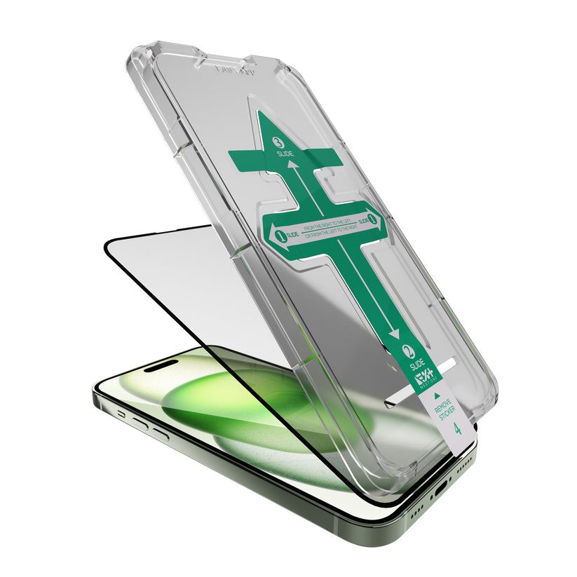 NEXT ONE All-rounder glass screen protector for iPhone 15