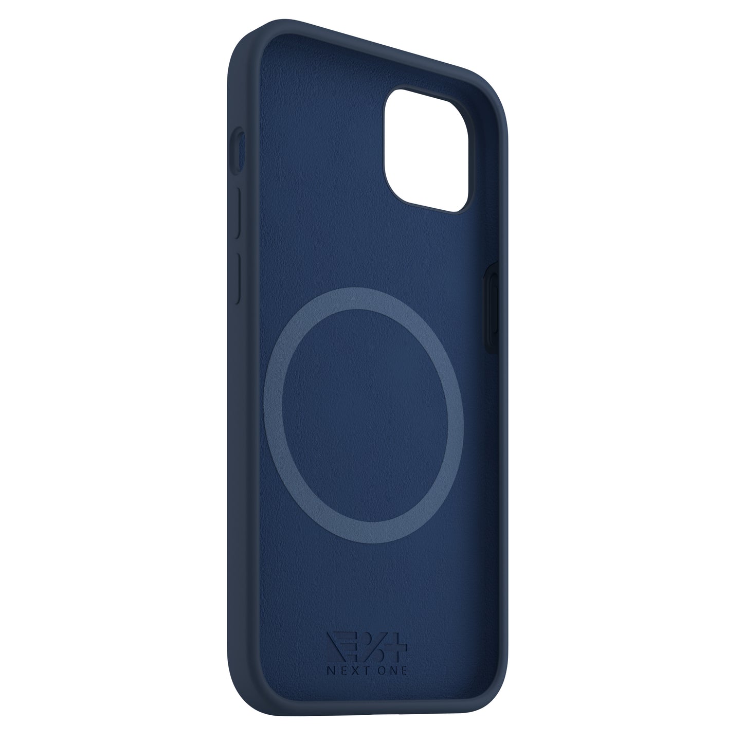NEXT ONE silicone case MagSafe compatible for iPhone 15 Plus | Royal Blue