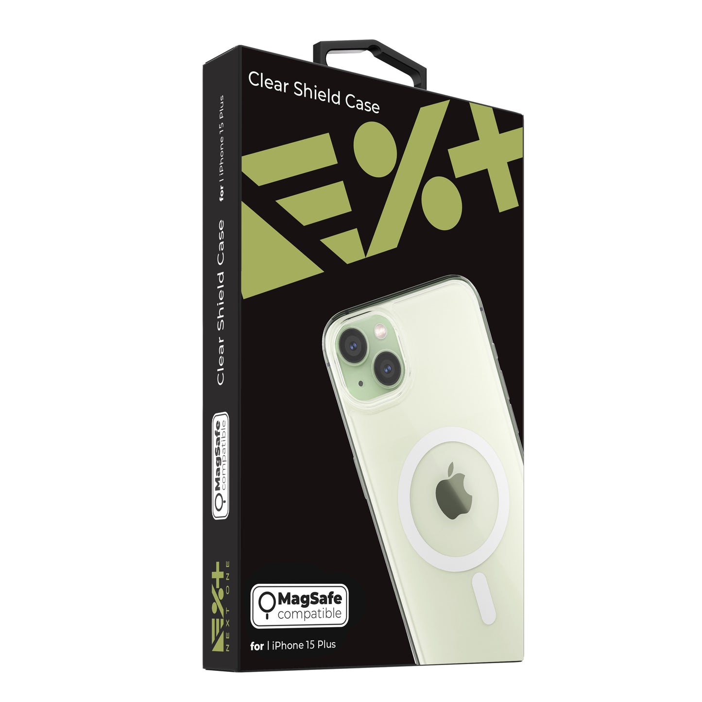 NEXT ONE clear shield case MagSafe compatible for iPhone 15 Plus
