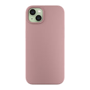 NEXT ONE silicone case MagSafe compatible for iPhone 15 Plus | Pink