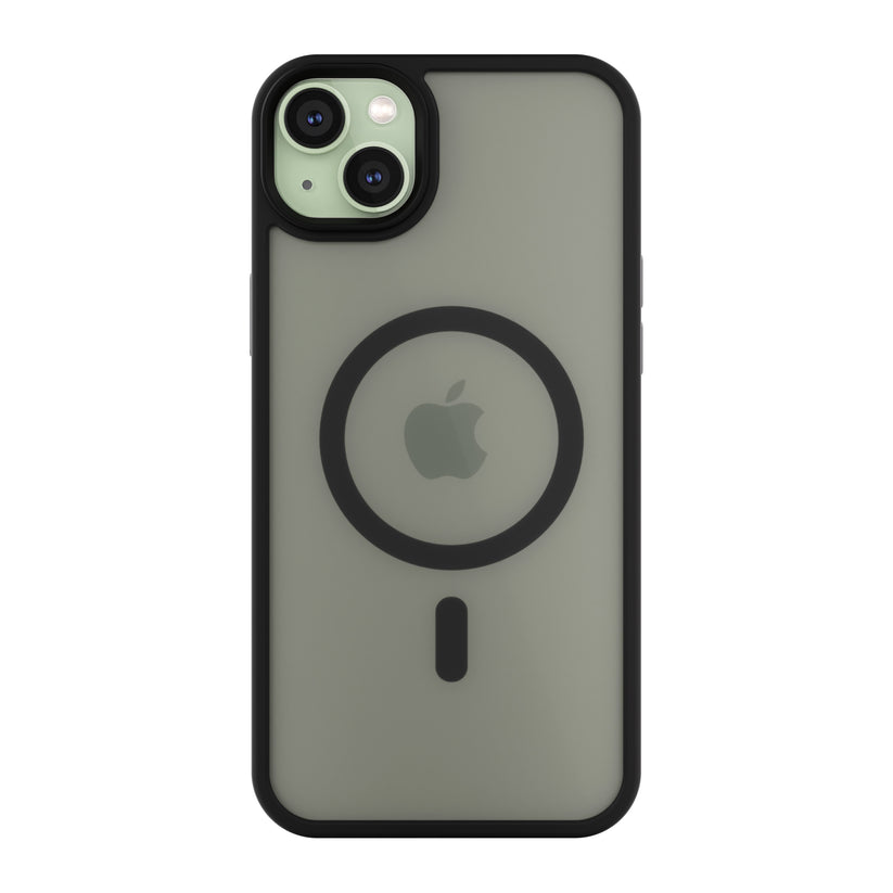 NEXT ONE mist shield case MagSafe compatible for iPhone 15 Plus | Black