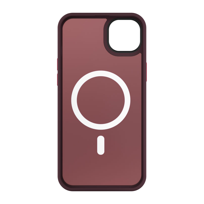 NEXT ONE mist shield case MagSafe compatible for iPhone 15 Plus | Claret