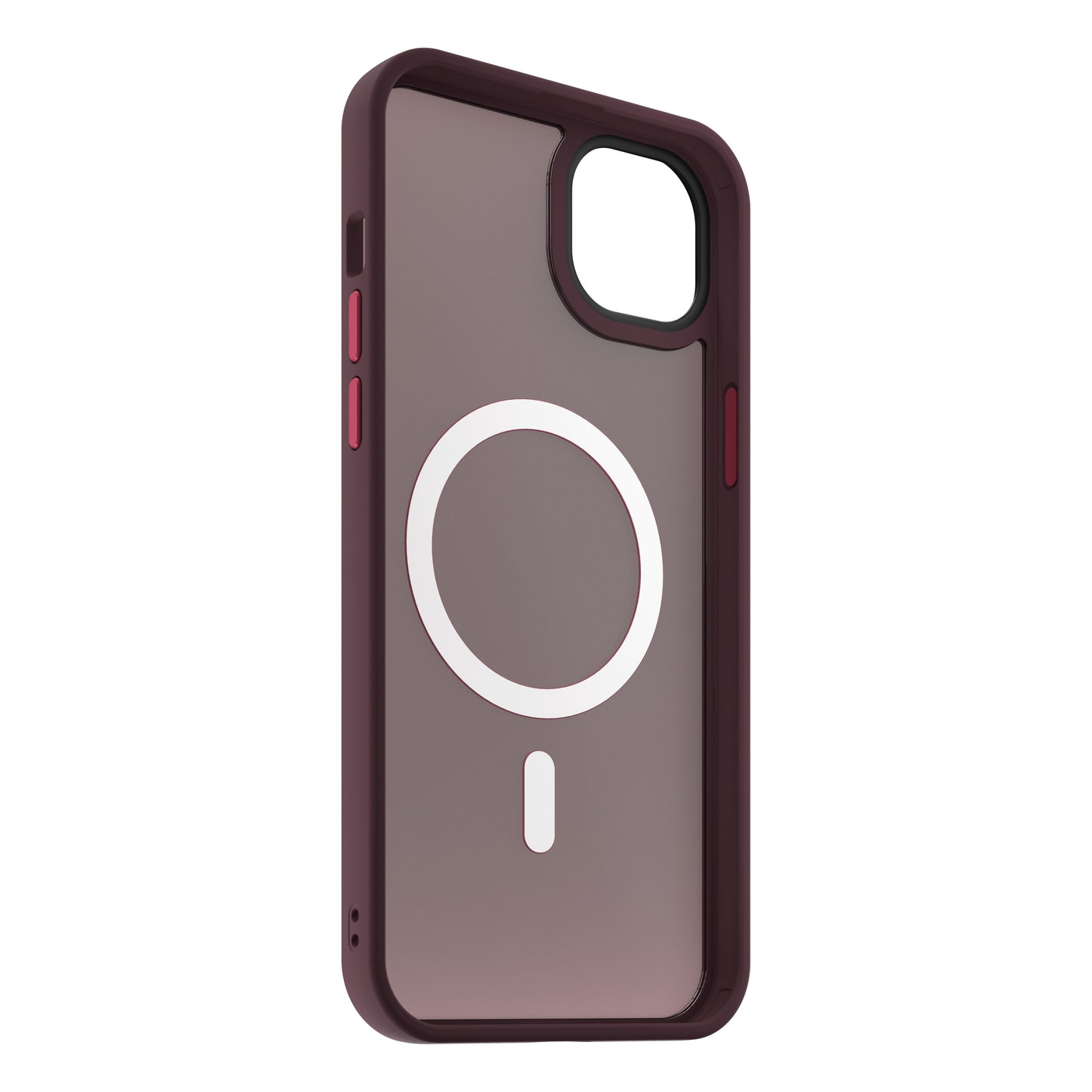 NEXT ONE mist shield case MagSafe compatible for iPhone 15 Plus | Claret