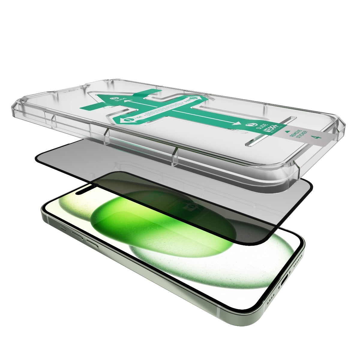 NEXT ONE ALL-ROUNDER PRIVACY GLASS SCREEN PROTECTOR FOR IPHONE 15