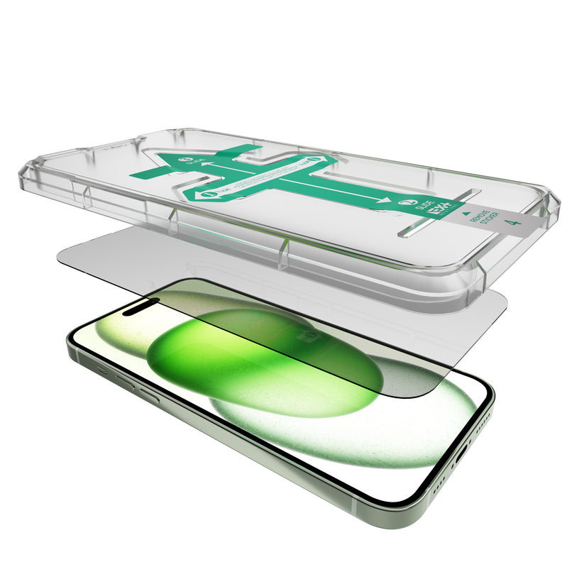NEXT ONE Tempered glass screen protector for iPhone 15 Plus
