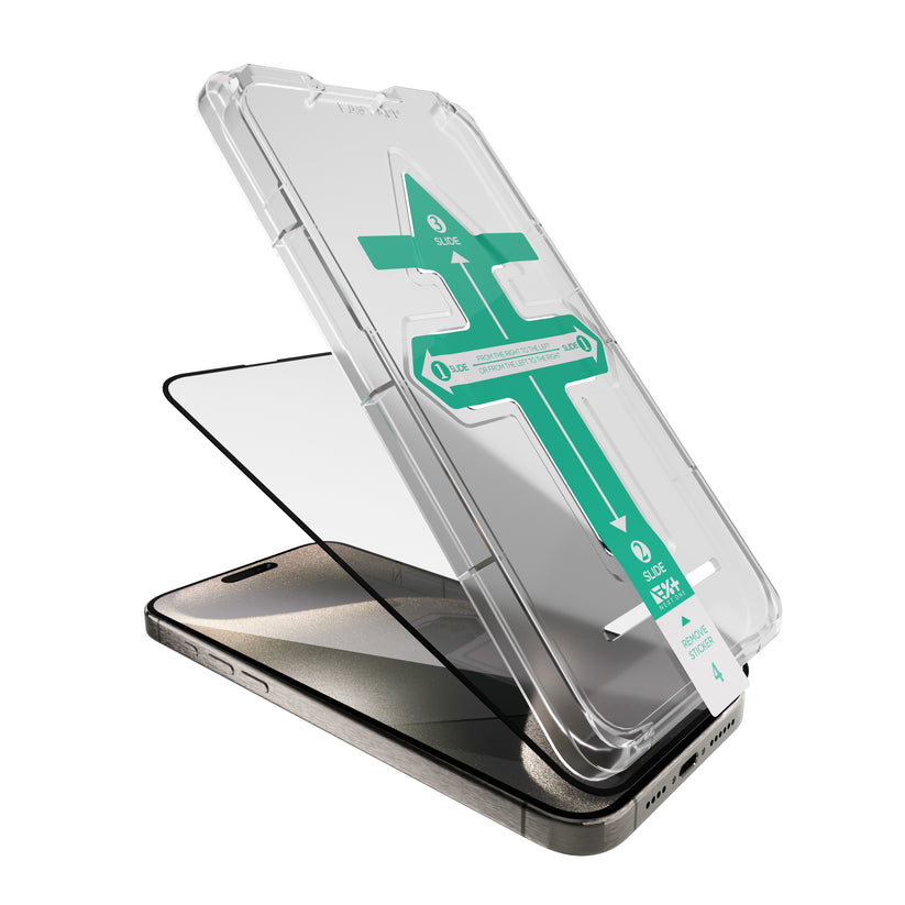 NEXT ONE All-rounder glass screen protector for iPhone 15 Pro