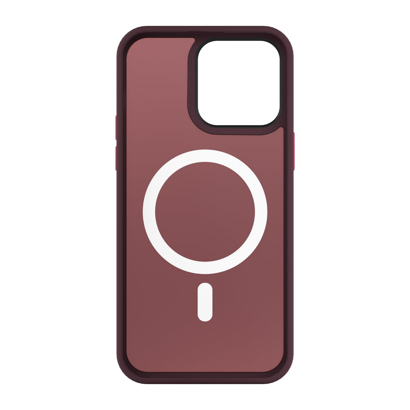 NEXT ONE mist shield case MagSafe compatible for iPhone 15 Pro | Claret