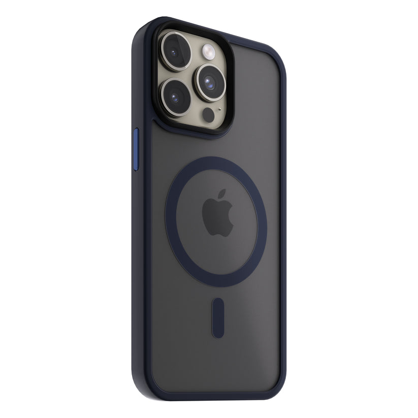 NEXT ONE mist shield case MagSafe compatible for iPhone 15 Pro | Midnight