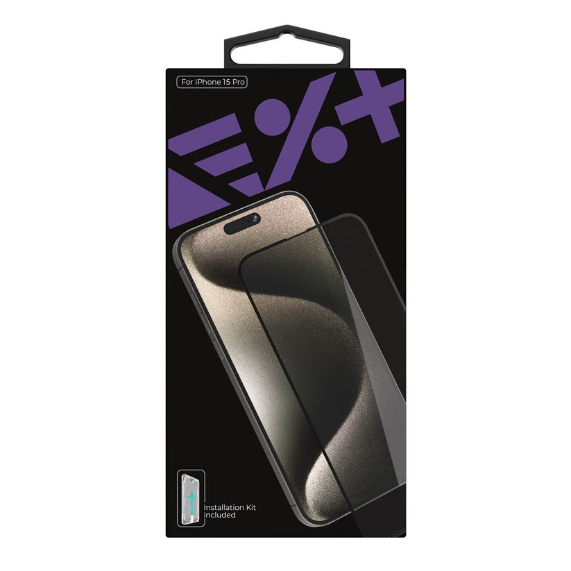 NEXT ONE ALL-ROUNDER PRIVACY GLASS SCREEN PROTECTOR FOR IPHONE 15