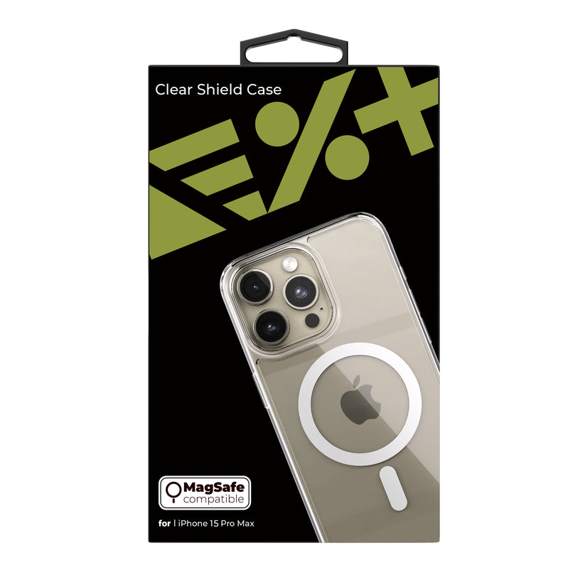 NEXT ONE clear shield case MagSafe compatible for iPhone 15 Pro Max