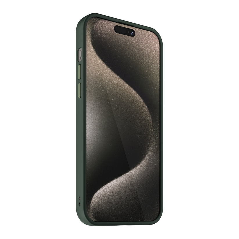 NEXT ONE mist shield case MagSafe compatible for iPhone 15 Pro Max | Pistachio