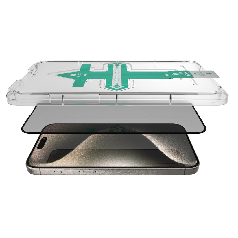 NEXT ONE ALL-ROUNDER PRIVACY GLASS SCREEN PROTECTOR FOR IPHONE 15