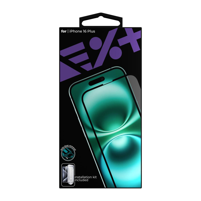 NEXT ONE ALL-ROUNDER GLASS SCREEN PROTECTOR FOR IPHONE 16 PLUS