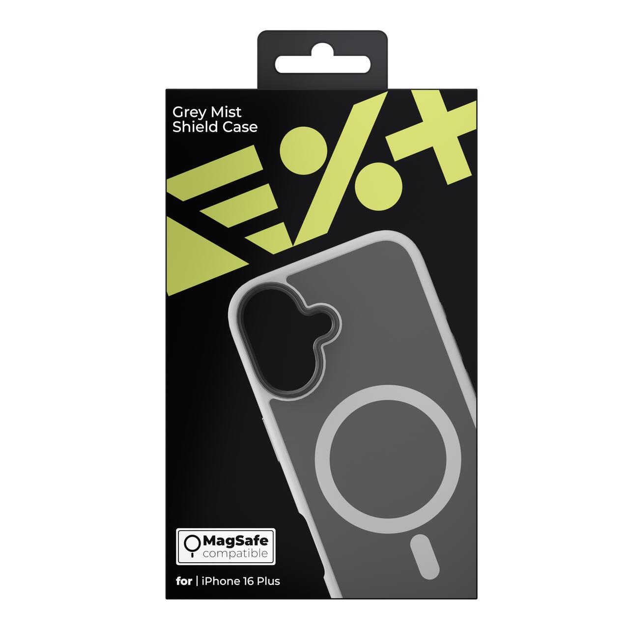 NEXT ONE GREY MIST SHIELD CASE FOR iPhone 16 Plus MagSafe Compatible