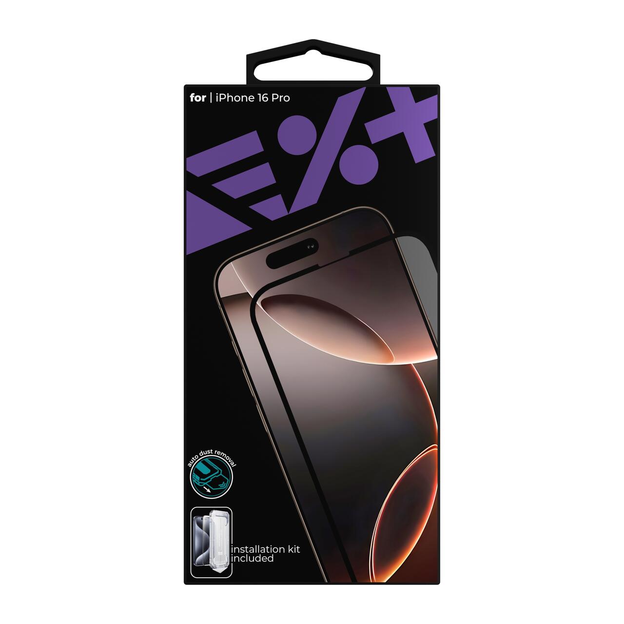 NEXT ONE ALL-ROUNDER GLASS SCREEN PROTECTOR FOR IPHONE 16 PRO