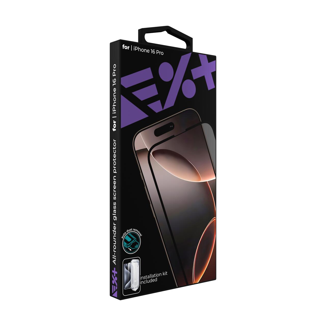 NEXT ONE ALL-ROUNDER GLASS SCREEN PROTECTOR FOR IPHONE 16 PRO