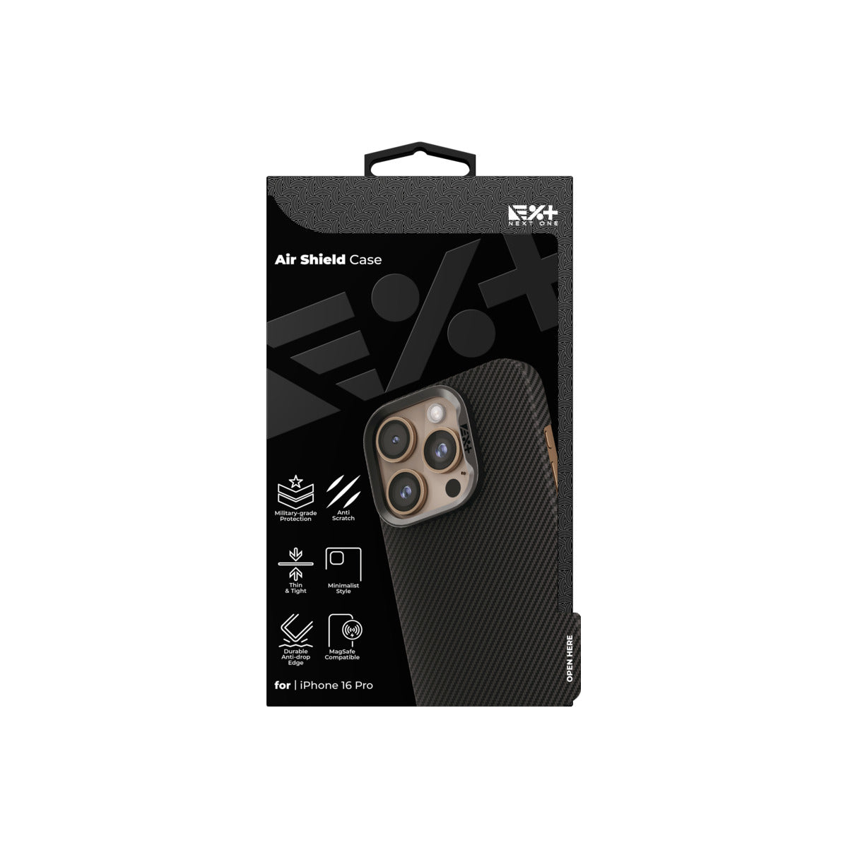 Husa de protectie NEXT ONE AirShield pentru iPhone 16 Pro