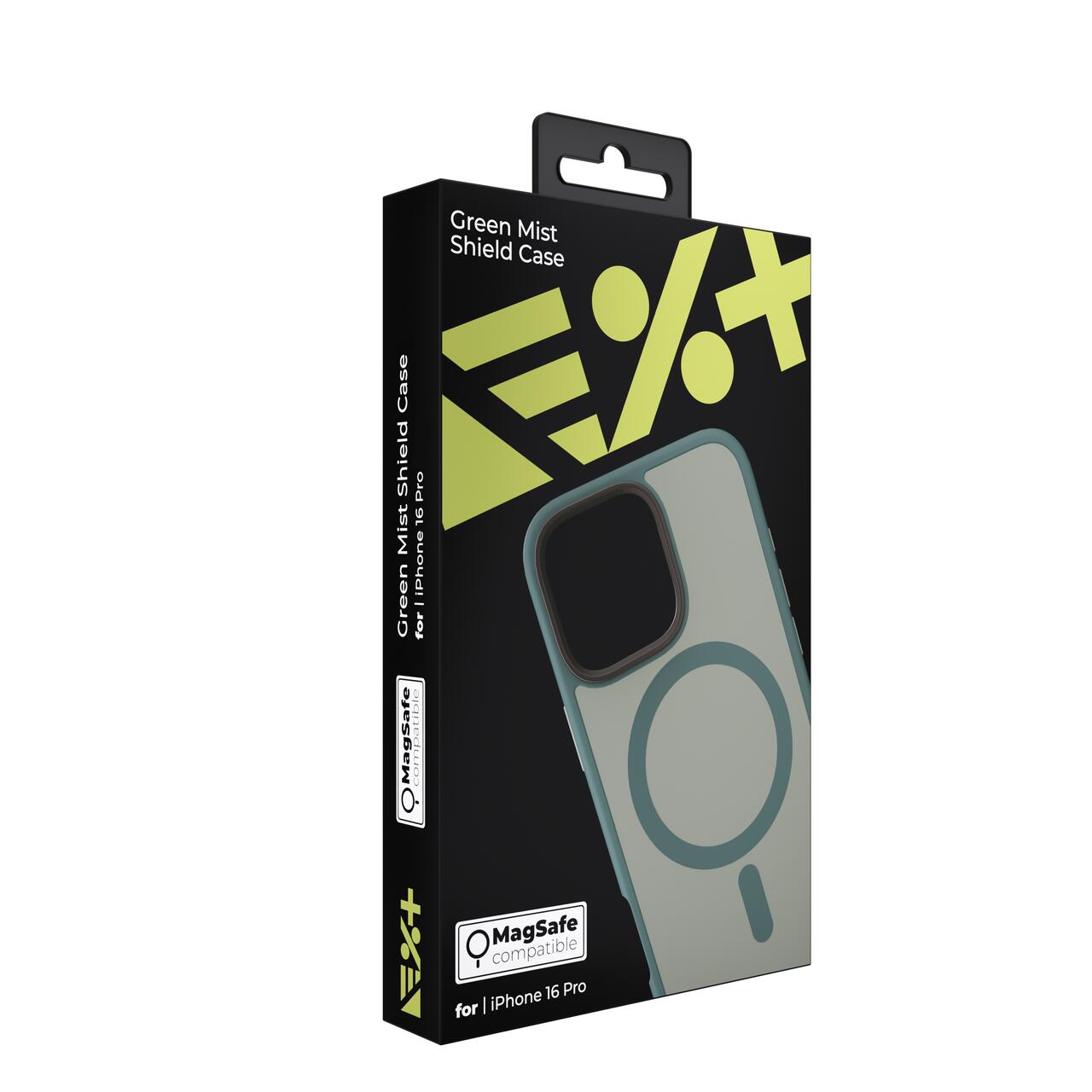 NEXT ONE GREEN MIST SHIELD CASE FOR iPhone 16 Pro MagSafe Compatible