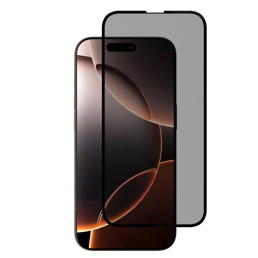 Folie de protectie din sticla privacy NEXT ONE pentru iPhone 16 Pro