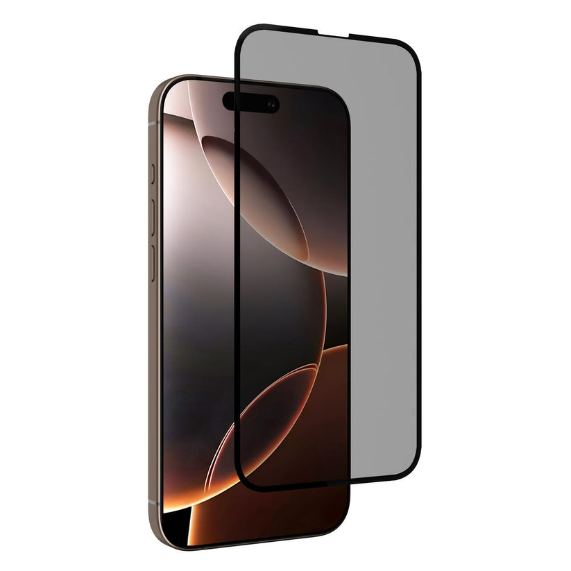Folie de protectie din sticla privacy NEXT ONE pentru iPhone 16 Pro