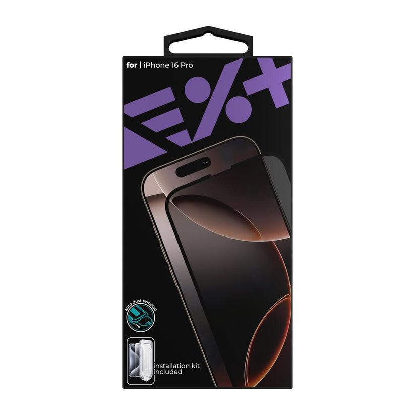 Folie de protectie din sticla privacy NEXT ONE pentru iPhone 16 Pro