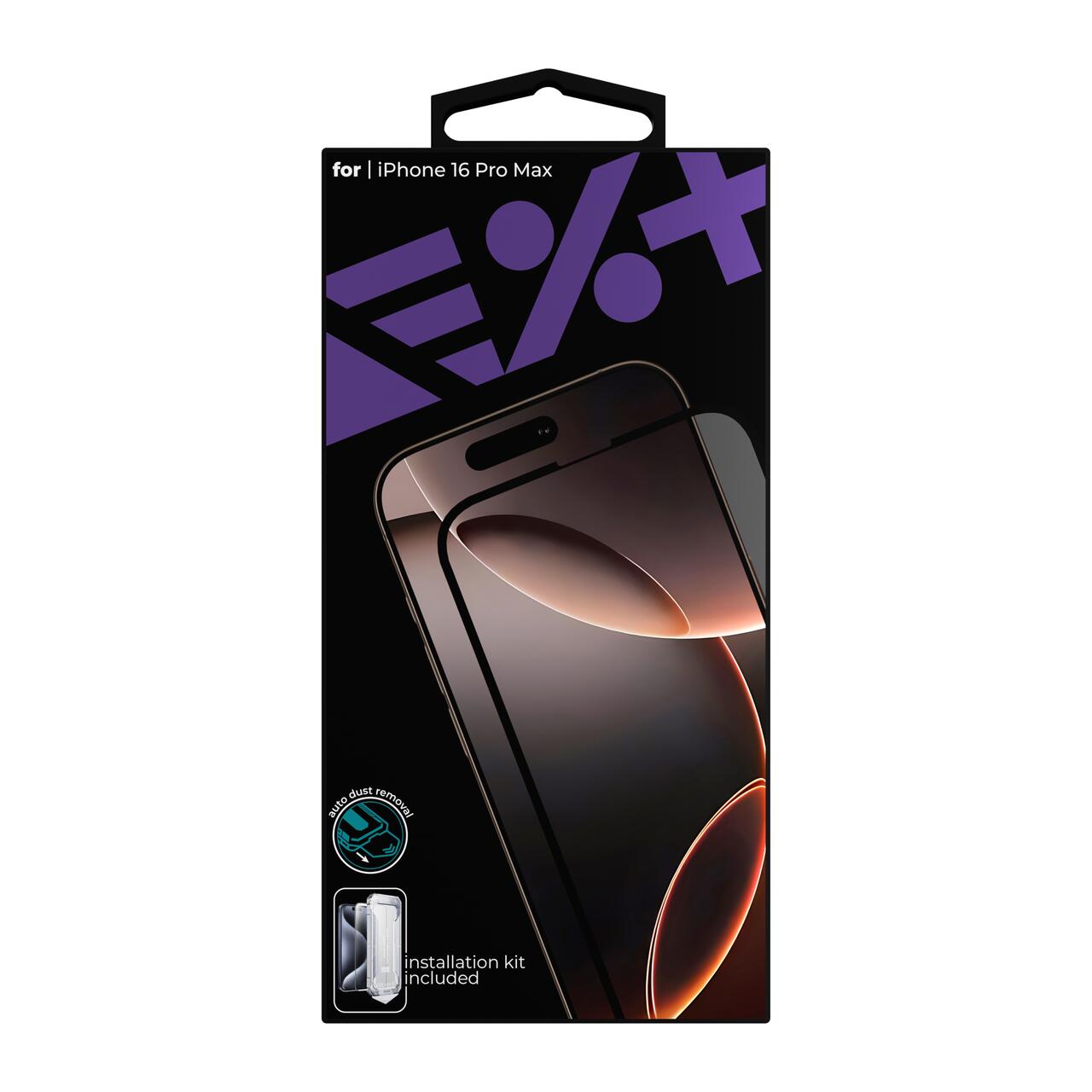 NEXT ONE ALL-ROUNDER GLASS SCREEN PROTECTOR FOR IPHONE 16 PRO MAX