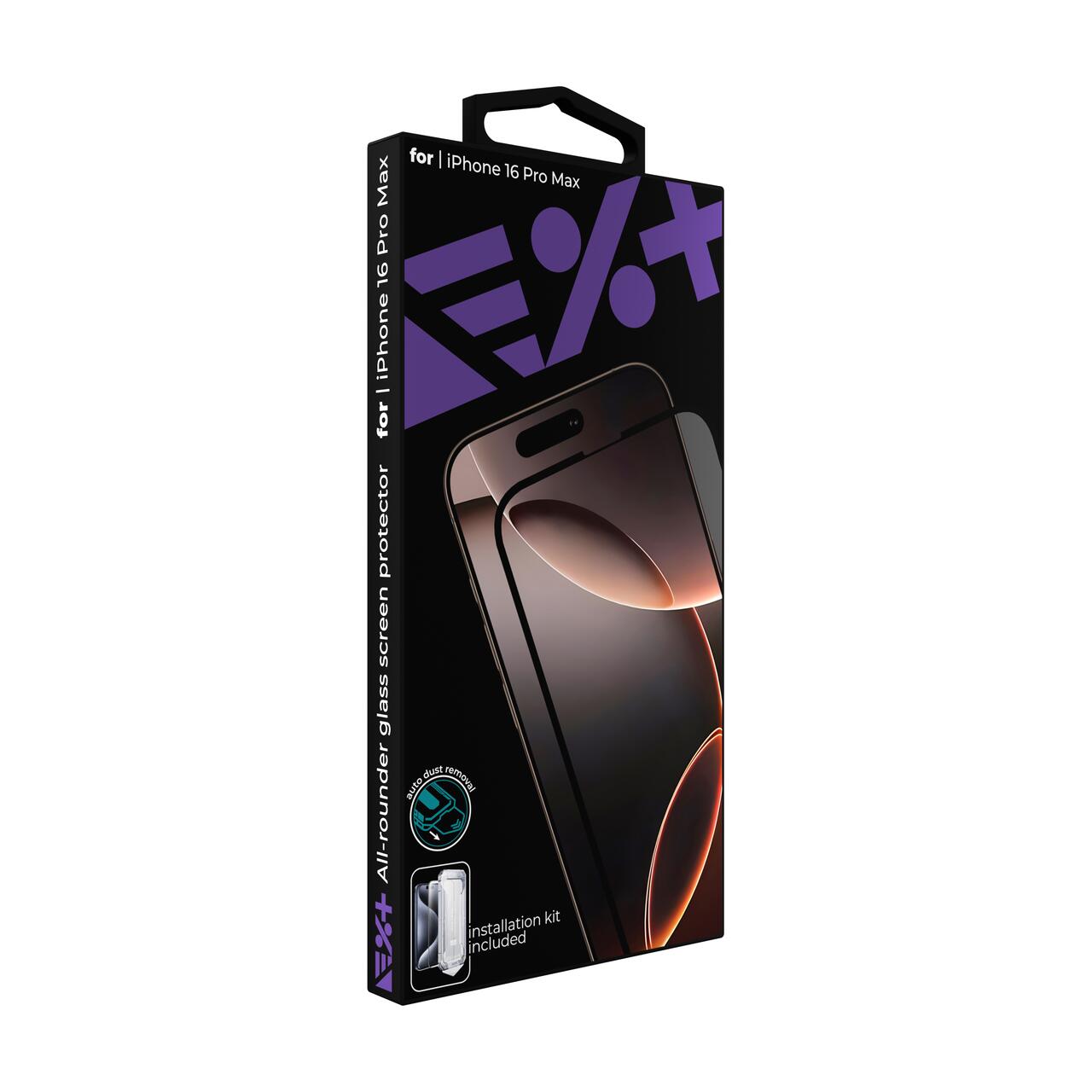 NEXT ONE ALL-ROUNDER GLASS SCREEN PROTECTOR FOR IPHONE 16 PRO MAX
