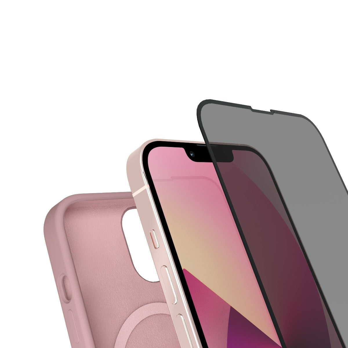 NEXT ONE IPHONE 13 / 13 PRO ALL-ROUNDER PRIVACY GLASS SCREEN PROTECTOR